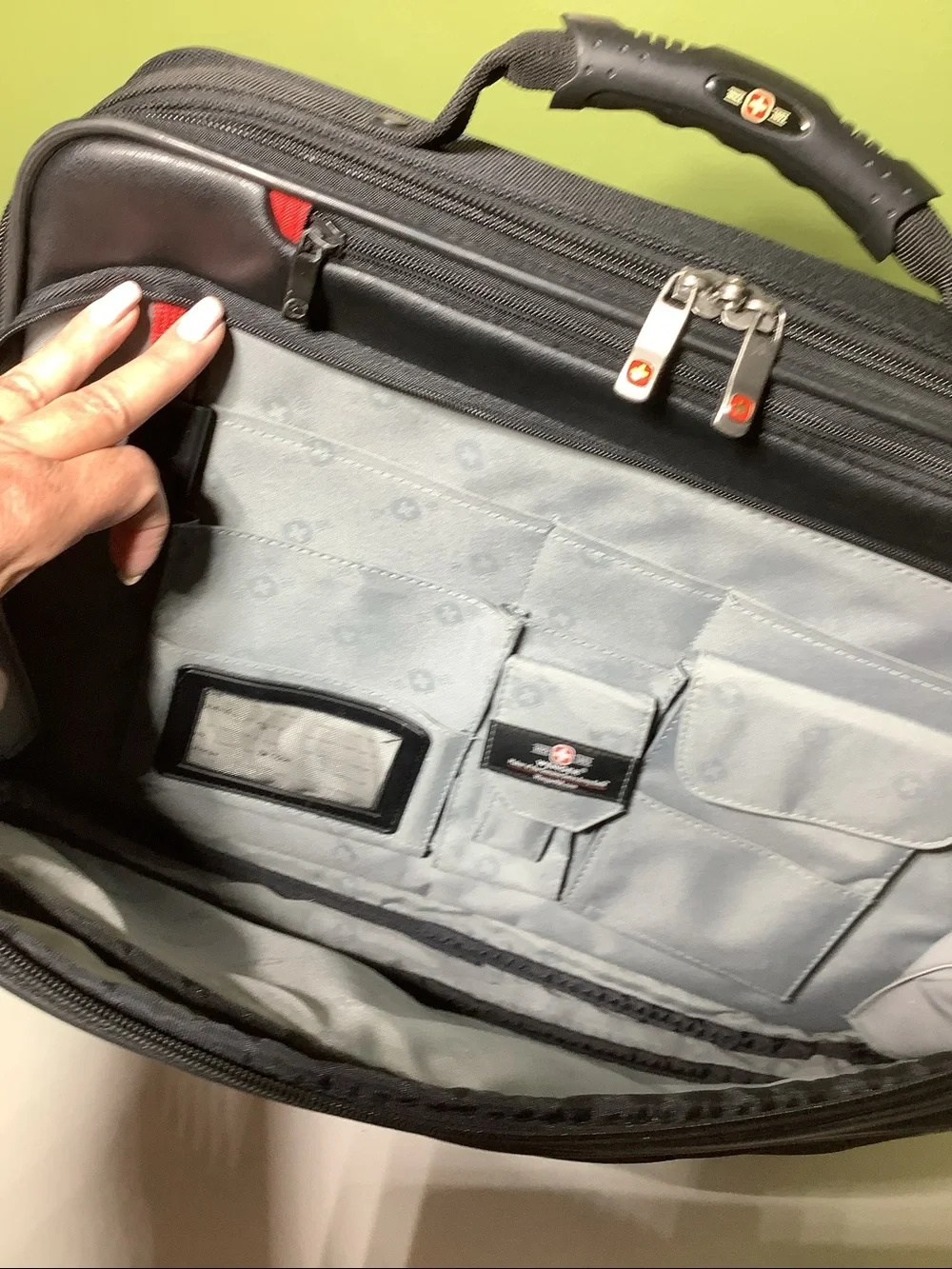 Wenger black laptop bag